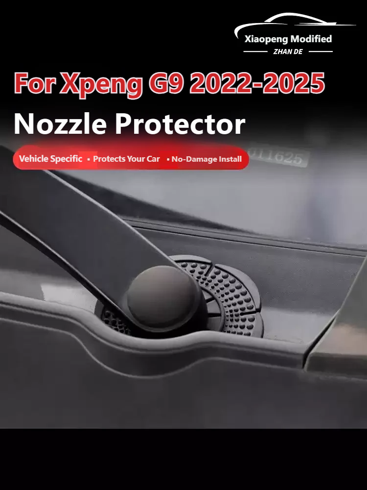 Car Wiper - Xpeng G9 2022-2025用 ワイパーホール保護カバー ワイパーカバー 落葉防止保護カバー