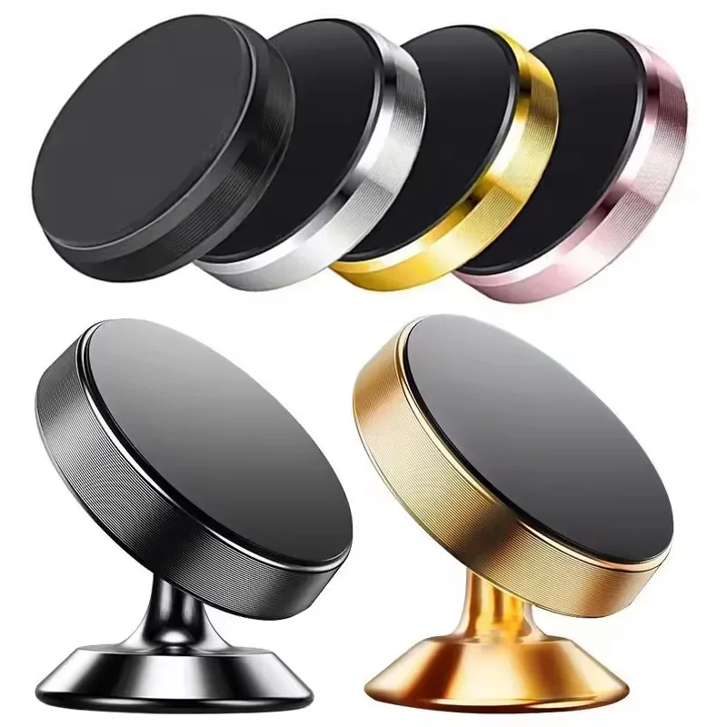 Car Phone Holder - マグネット式車載携帯電話ホルダー マグネットマウント モバイル携帯電話スタンド GPSサポート iPhone 15