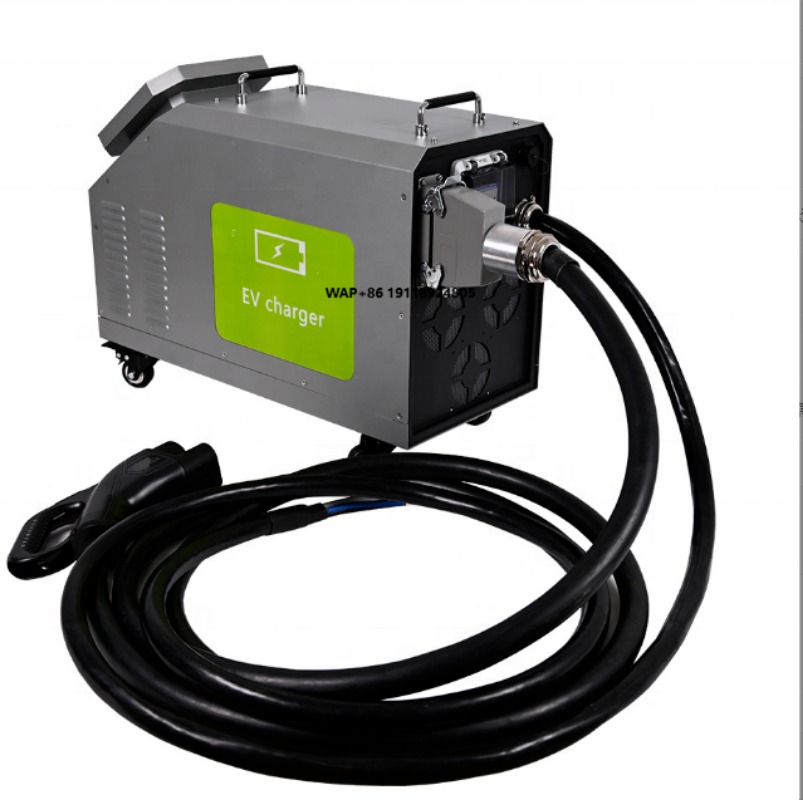 Car Charger - ポータブル7KW急速EV車用DC充電器、可動式32A DC GBT 3IN1 EV充電ステーション（電気自動車用7kW）