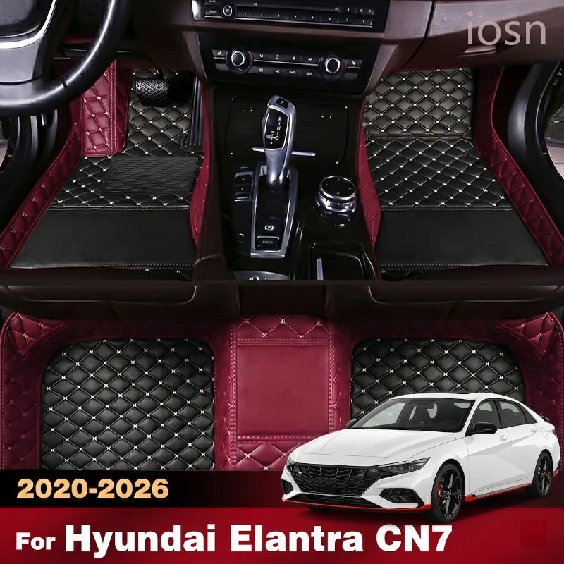 Car Floor Mat - カスタム 3D 車のフロアマット ヒュンダイ エラントラ CN7