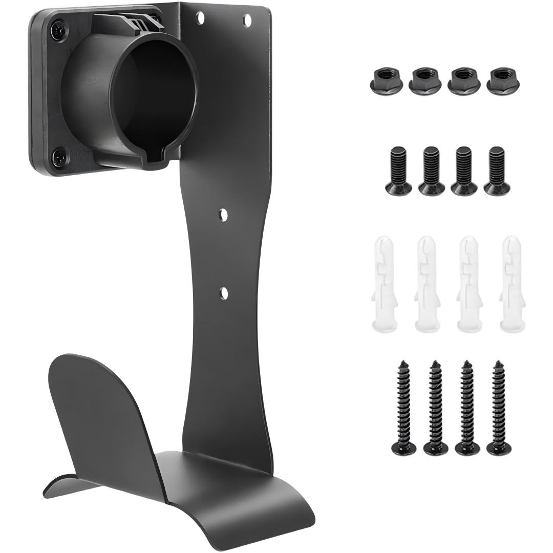 Car Cable Organizer - EV充電器 – J1772用ケーブルホルダー | ステンレス製の壁掛けオーガナイザー、確実に固定できる電気自動車ホルダー