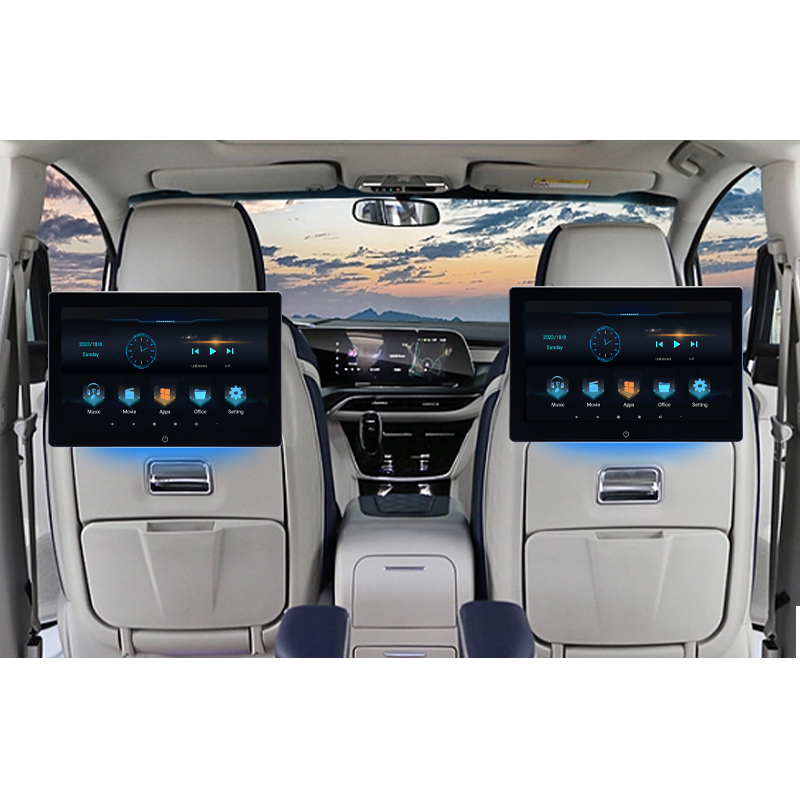 新型10インチユニバーサルカーアンドロイドヘッドレストモニタ - Car Mirror のレビューと価格