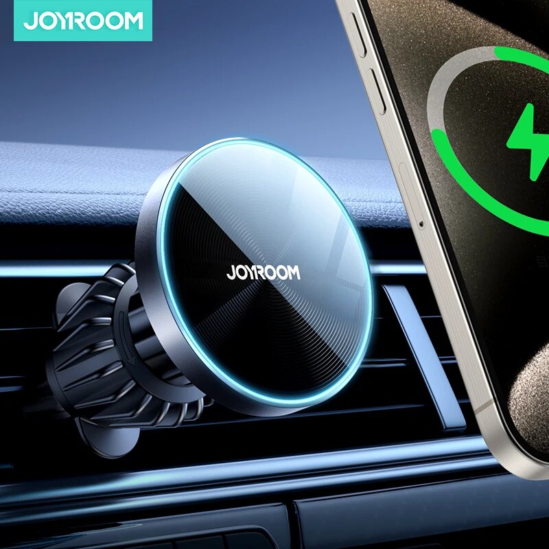 Joyroom-磁気自動車電話マウント、ワイヤレス急速充電器 - Car Cable Organizer のレビューと価格