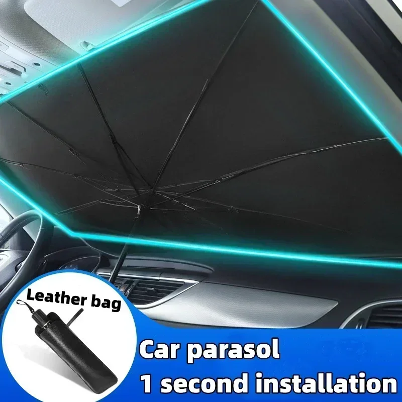 車用サンシェード、車用アクセサリー、フロントガラス用サンシェ - Windshield Sun Shade のレビューと価格