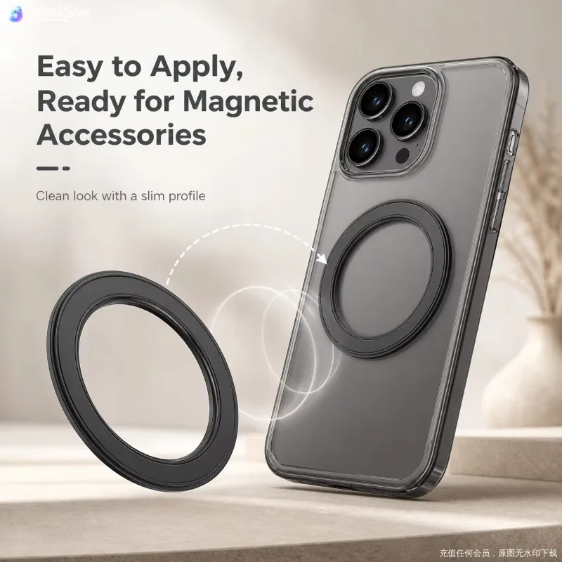 MagSafe対応、強力磁石リング式スマートフォンホルダー。 - Car Phone Holder のレビューと価格
