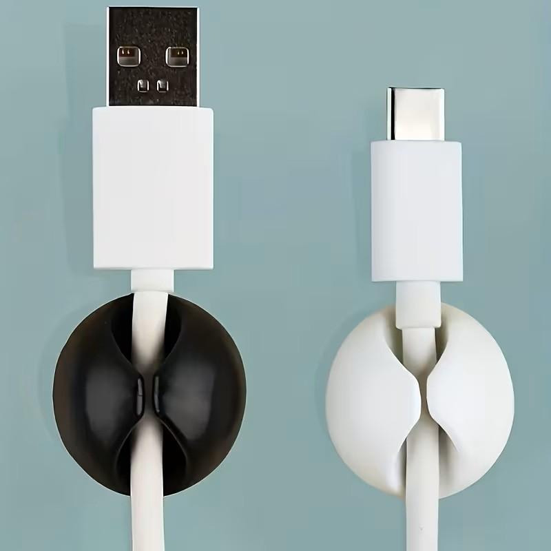 6/10/18：ケーブル整理セット（10個入り）、デスクトッ - Car Cable Organizer のレビューと価格
