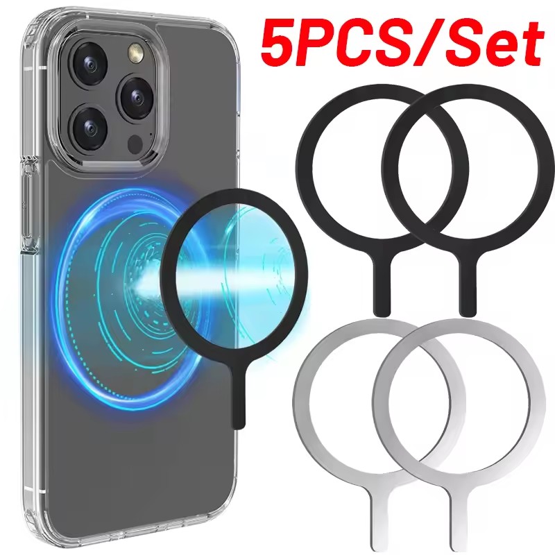 5-1個入りステッカーリング Magsafeワイヤレス充電用 - Car Phone Holder のレビューと価格
