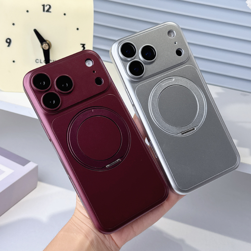360 °   回転式金属製車載ホルダーリング付きマグセーフ - Car Phone Holder のレビューと価格