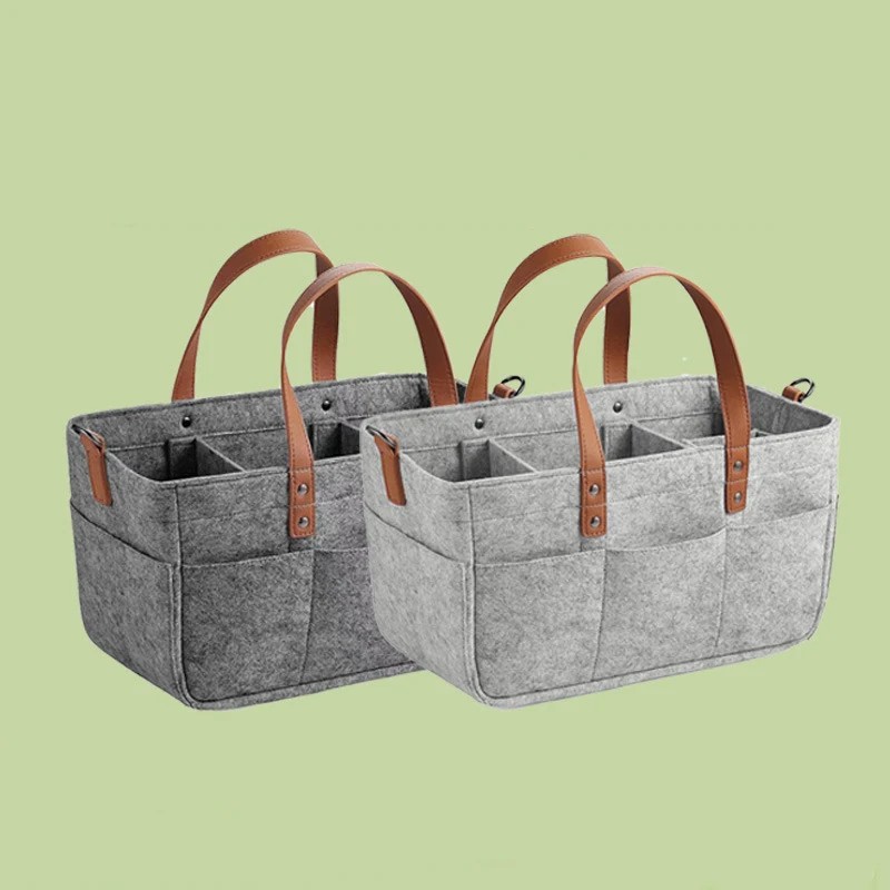 おむつキャディー 保育園オーガナイザー フェルト製 多層 ベ - Car Organizer のレビューと価格